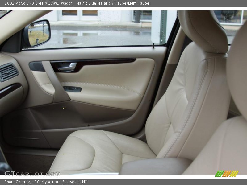 Nautic Blue Metallic / Taupe/Light Taupe 2002 Volvo V70 2.4T XC AWD Wagon