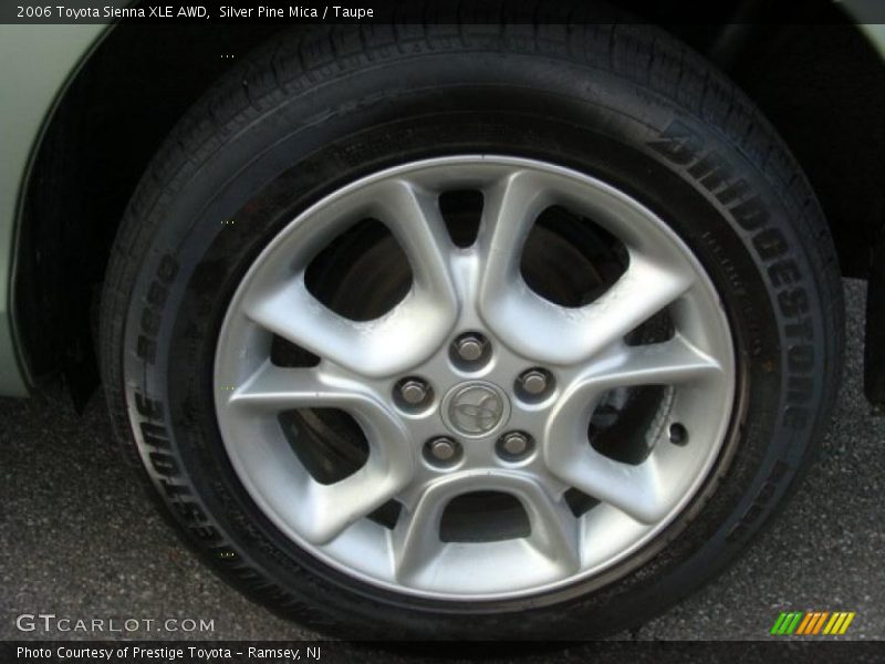 Silver Pine Mica / Taupe 2006 Toyota Sienna XLE AWD