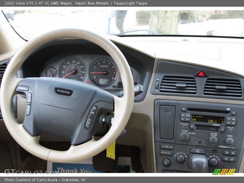 Nautic Blue Metallic / Taupe/Light Taupe 2002 Volvo V70 2.4T XC AWD Wagon