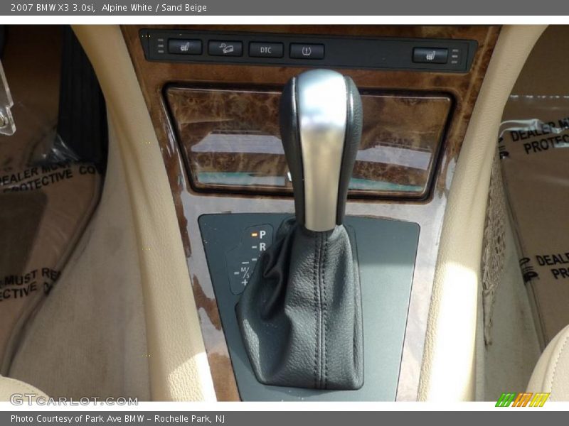 Alpine White / Sand Beige 2007 BMW X3 3.0si