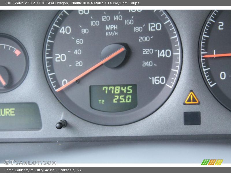Nautic Blue Metallic / Taupe/Light Taupe 2002 Volvo V70 2.4T XC AWD Wagon