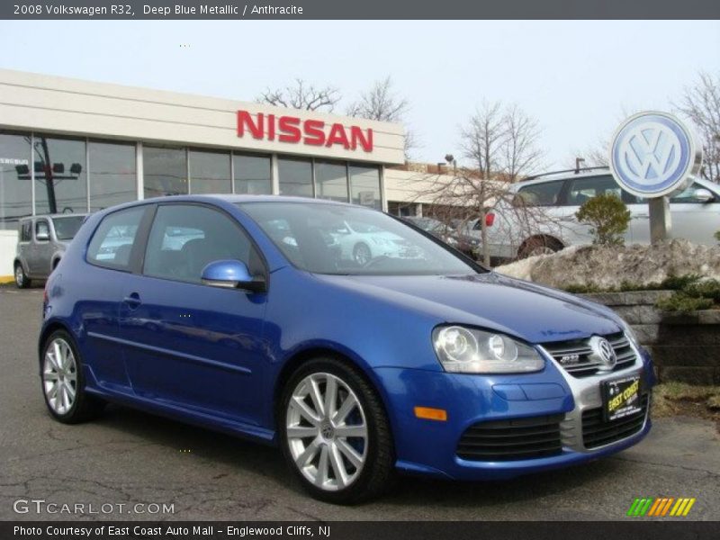 Deep Blue Metallic / Anthracite 2008 Volkswagen R32