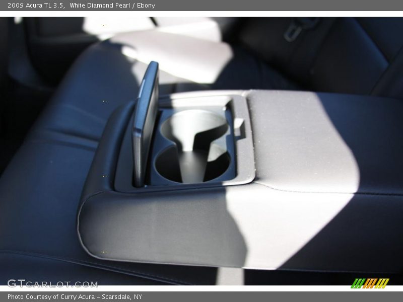 White Diamond Pearl / Ebony 2009 Acura TL 3.5