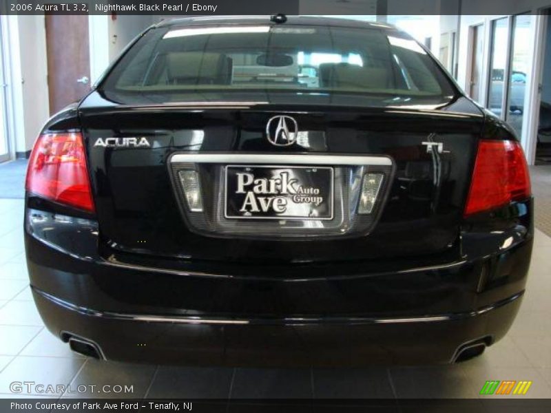 Nighthawk Black Pearl / Ebony 2006 Acura TL 3.2
