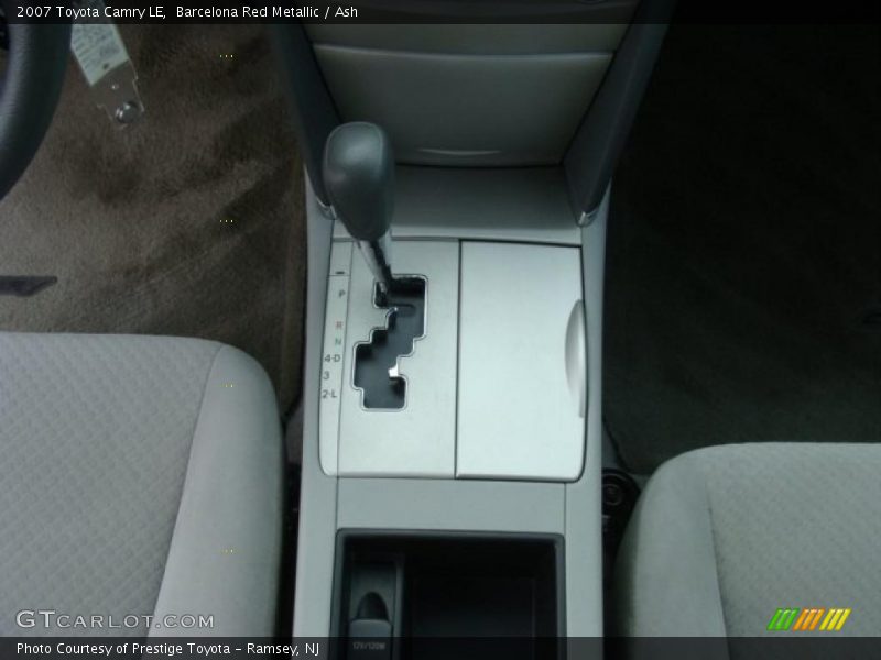 Barcelona Red Metallic / Ash 2007 Toyota Camry LE