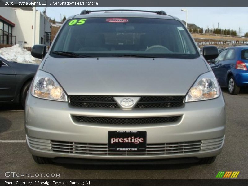 Silver Shadow Pearl / Stone 2005 Toyota Sienna LE