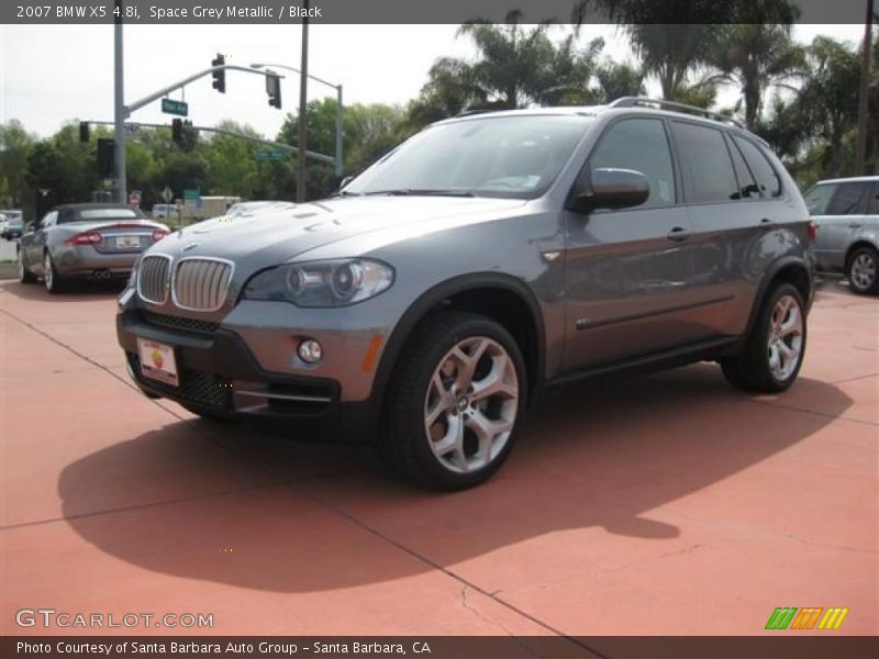 Space Grey Metallic / Black 2007 BMW X5 4.8i