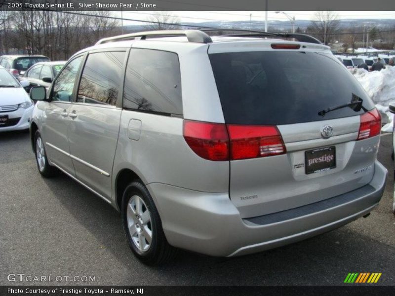 Silver Shadow Pearl / Stone 2005 Toyota Sienna LE