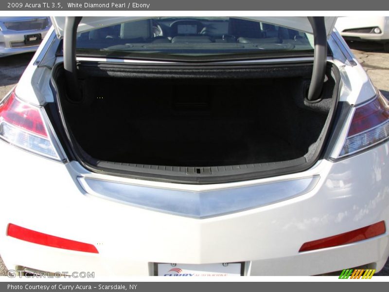 White Diamond Pearl / Ebony 2009 Acura TL 3.5