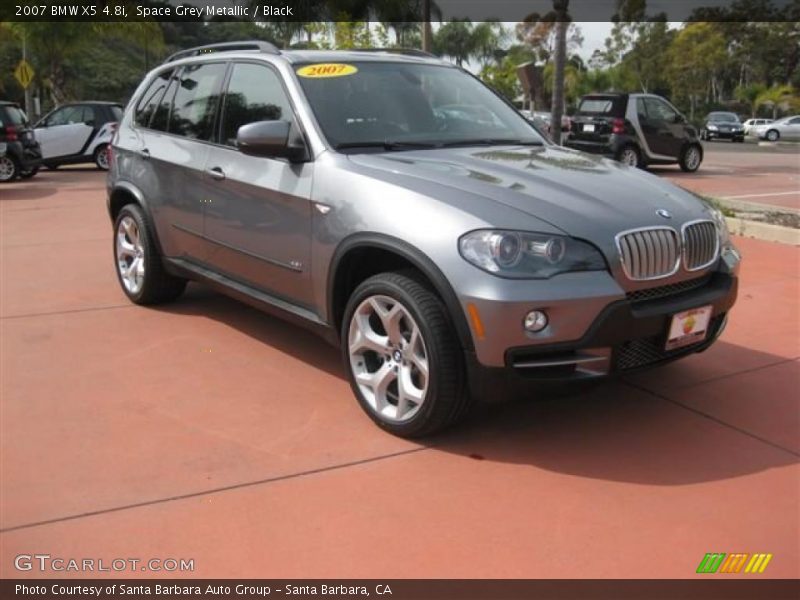 Space Grey Metallic / Black 2007 BMW X5 4.8i