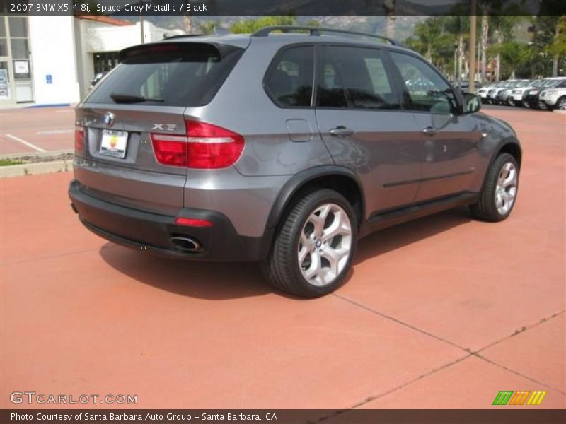 Space Grey Metallic / Black 2007 BMW X5 4.8i