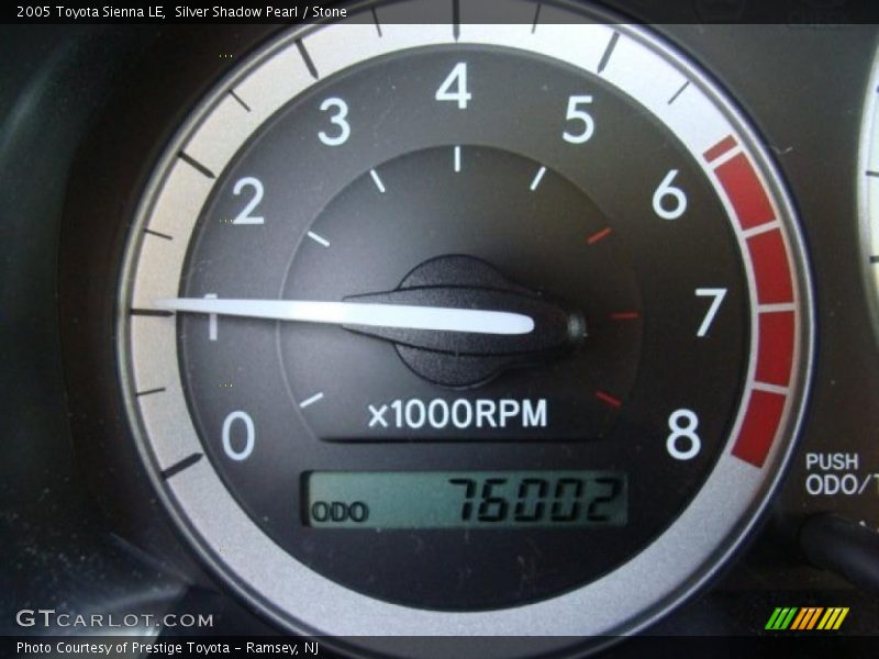Silver Shadow Pearl / Stone 2005 Toyota Sienna LE
