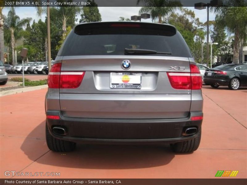Space Grey Metallic / Black 2007 BMW X5 4.8i