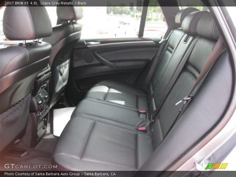 Space Grey Metallic / Black 2007 BMW X5 4.8i
