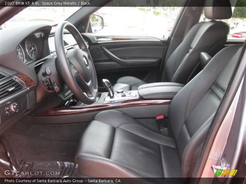 Space Grey Metallic / Black 2007 BMW X5 4.8i