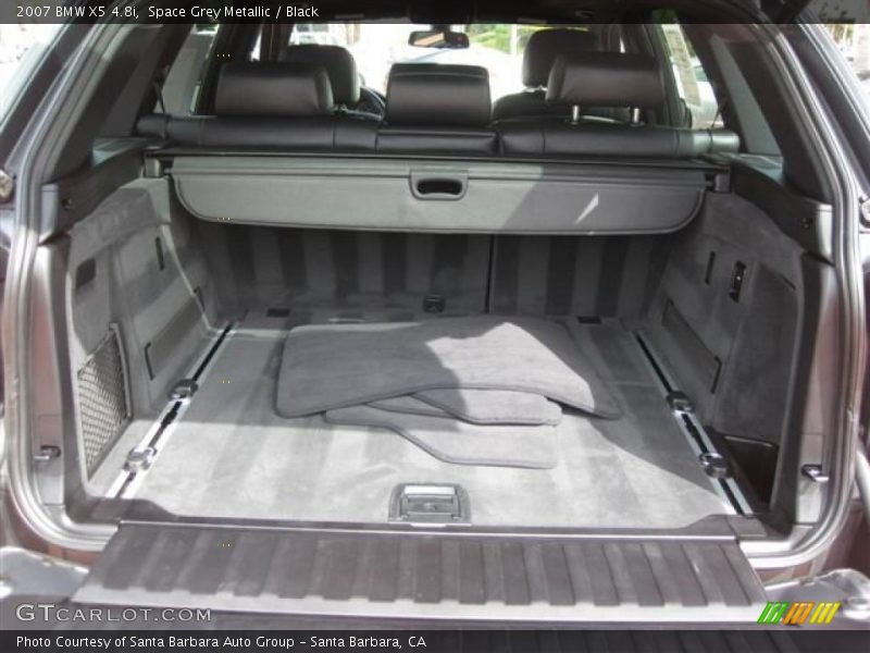 Space Grey Metallic / Black 2007 BMW X5 4.8i