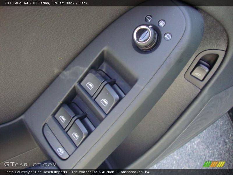 Brilliant Black / Black 2010 Audi A4 2.0T Sedan