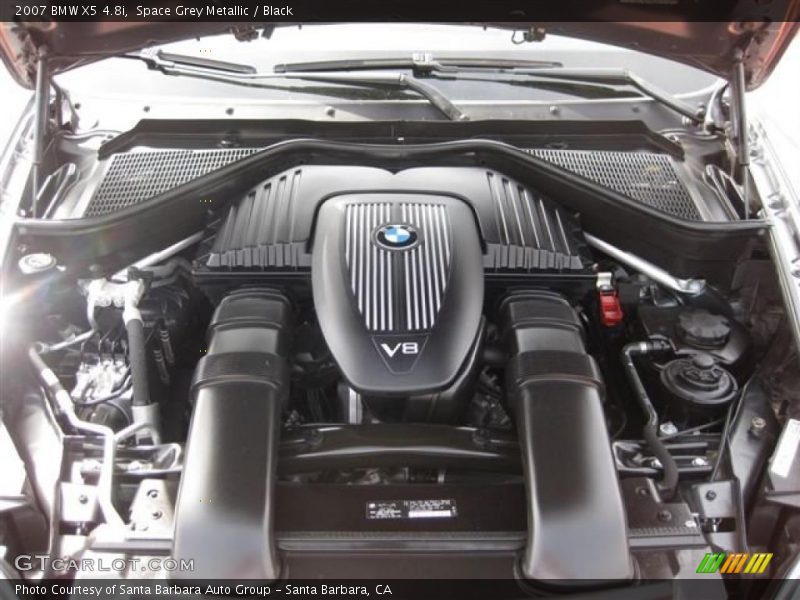 Space Grey Metallic / Black 2007 BMW X5 4.8i