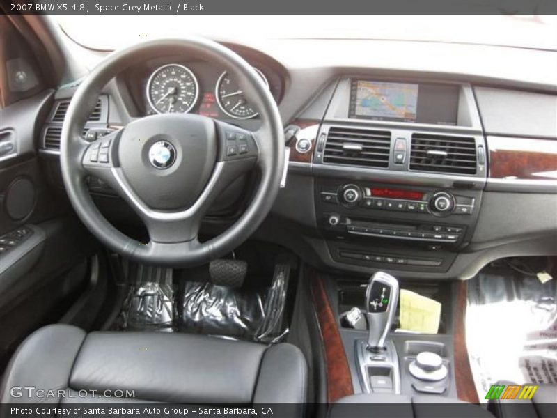 Space Grey Metallic / Black 2007 BMW X5 4.8i