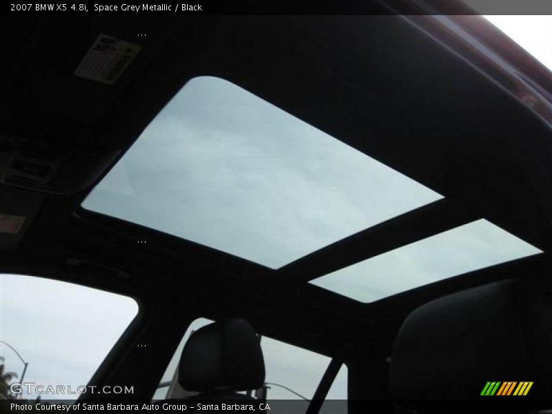 Space Grey Metallic / Black 2007 BMW X5 4.8i