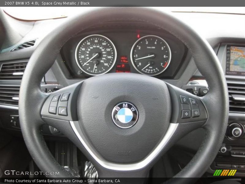 Space Grey Metallic / Black 2007 BMW X5 4.8i
