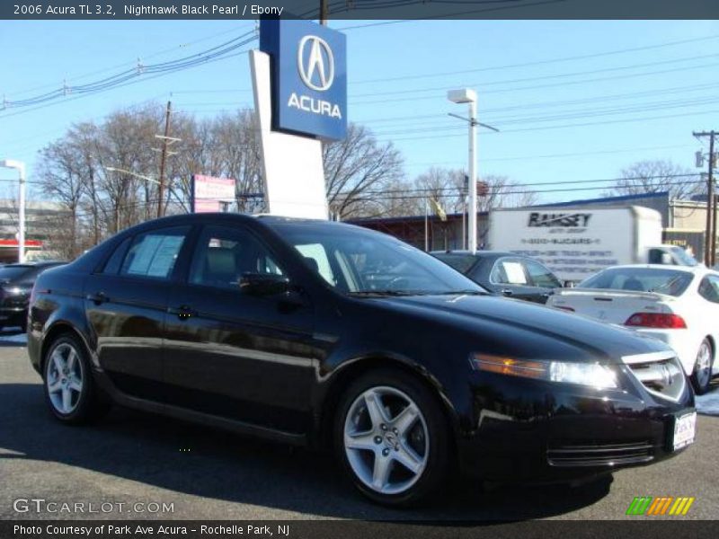 Nighthawk Black Pearl / Ebony 2006 Acura TL 3.2