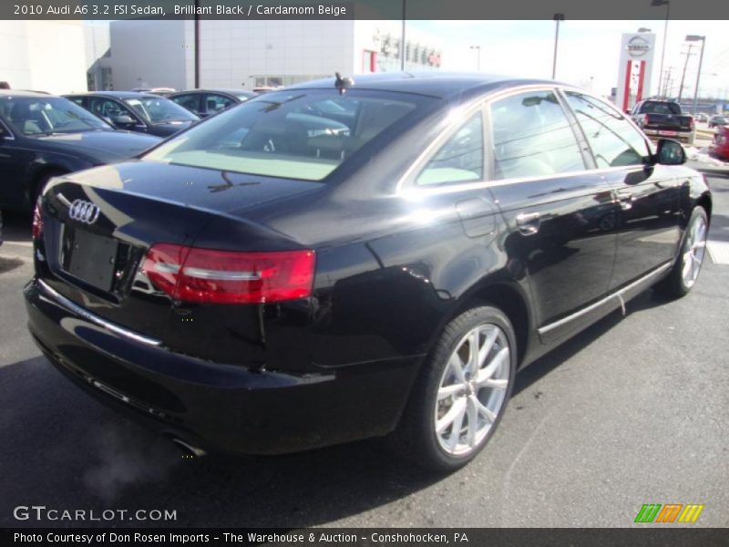 Brilliant Black / Cardamom Beige 2010 Audi A6 3.2 FSI Sedan