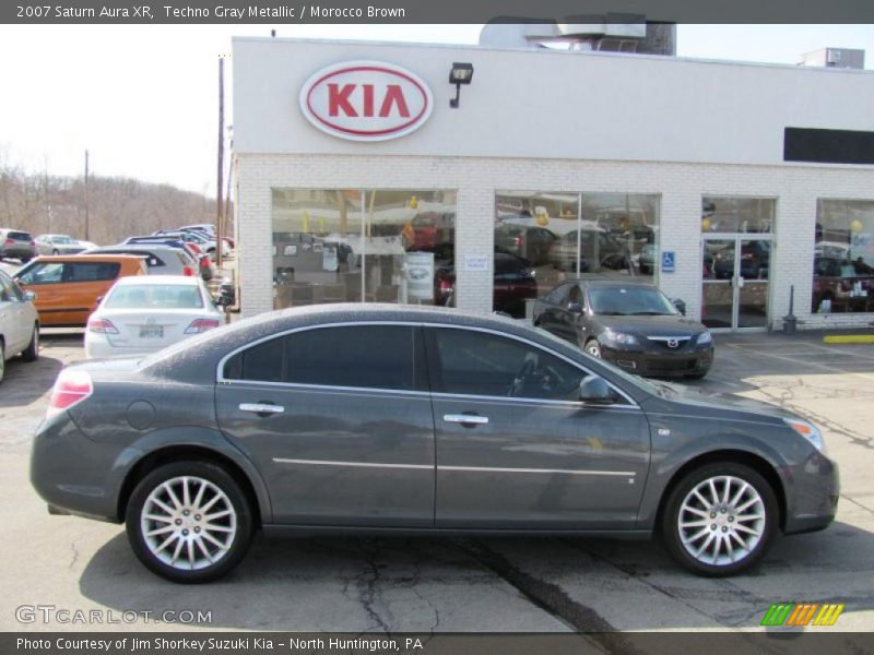 Techno Gray Metallic / Morocco Brown 2007 Saturn Aura XR