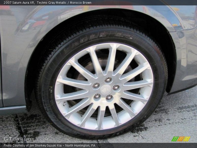 Techno Gray Metallic / Morocco Brown 2007 Saturn Aura XR