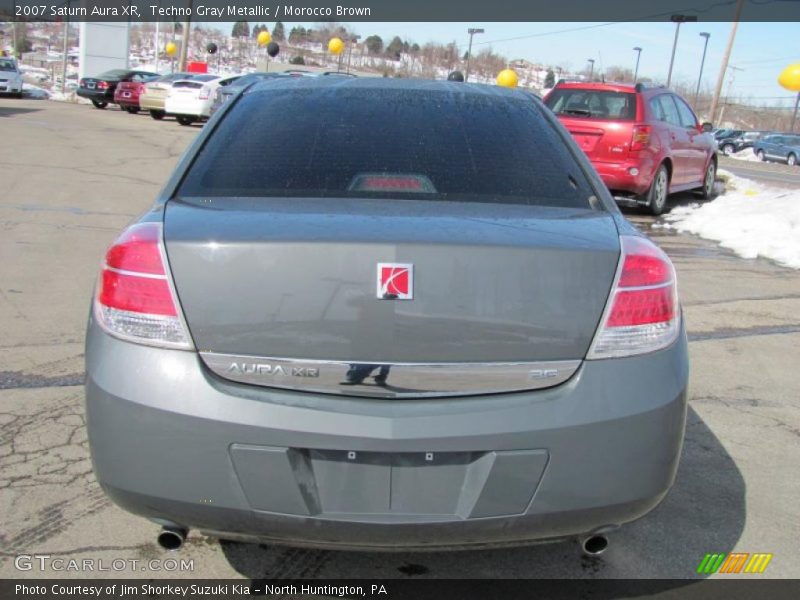 Techno Gray Metallic / Morocco Brown 2007 Saturn Aura XR