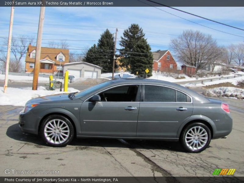 Techno Gray Metallic / Morocco Brown 2007 Saturn Aura XR