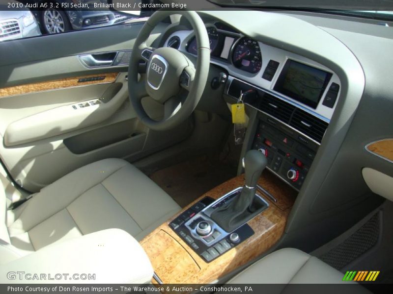 Brilliant Black / Cardamom Beige 2010 Audi A6 3.2 FSI Sedan