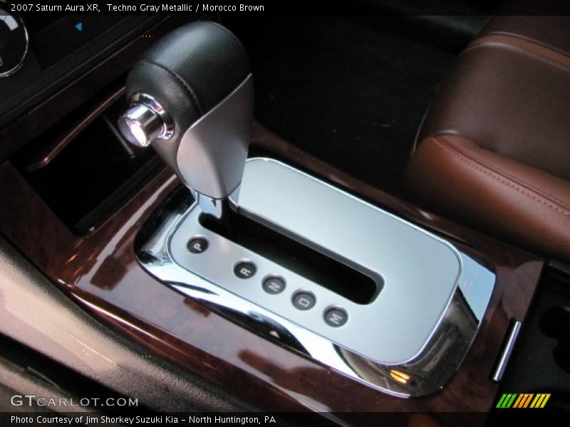 Techno Gray Metallic / Morocco Brown 2007 Saturn Aura XR
