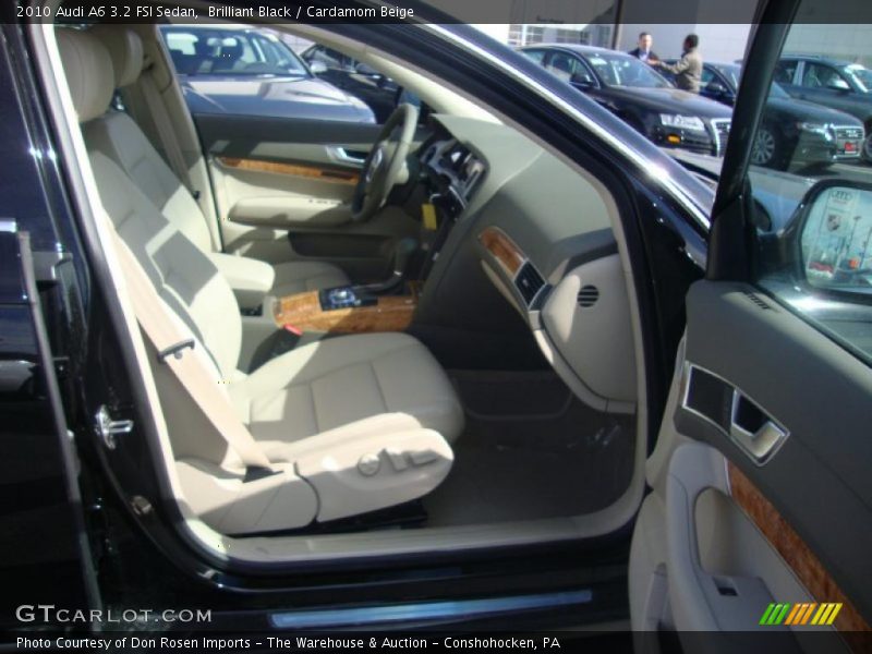 Brilliant Black / Cardamom Beige 2010 Audi A6 3.2 FSI Sedan