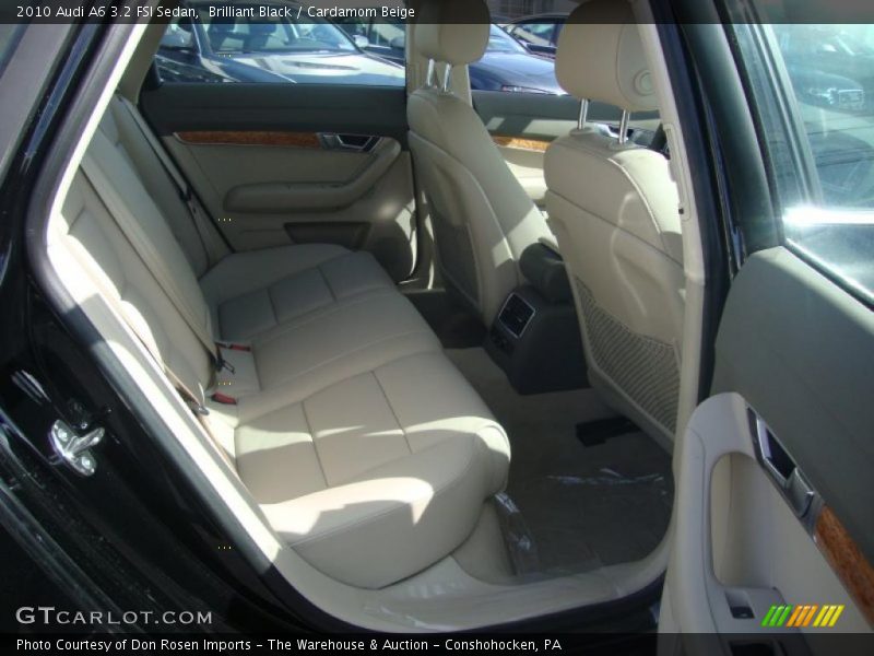 Brilliant Black / Cardamom Beige 2010 Audi A6 3.2 FSI Sedan