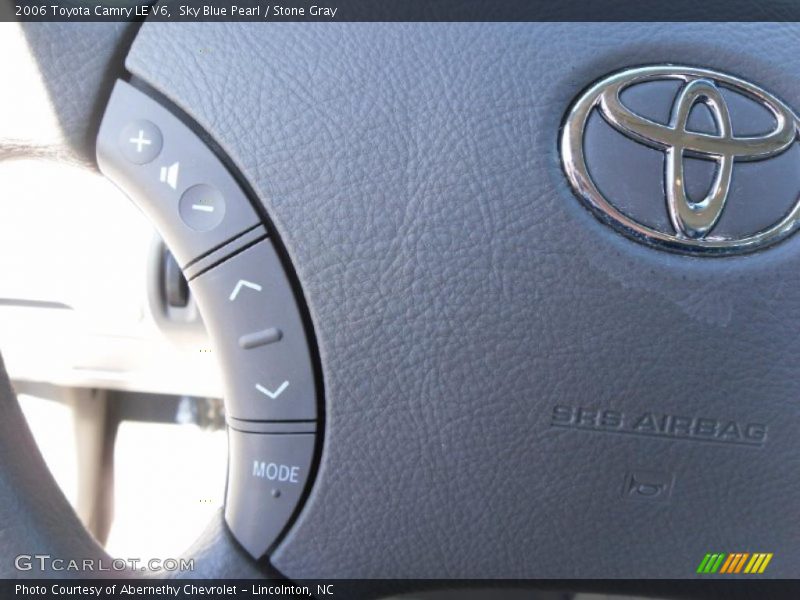 Sky Blue Pearl / Stone Gray 2006 Toyota Camry LE V6