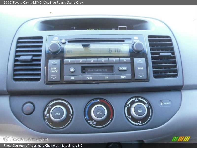 Sky Blue Pearl / Stone Gray 2006 Toyota Camry LE V6