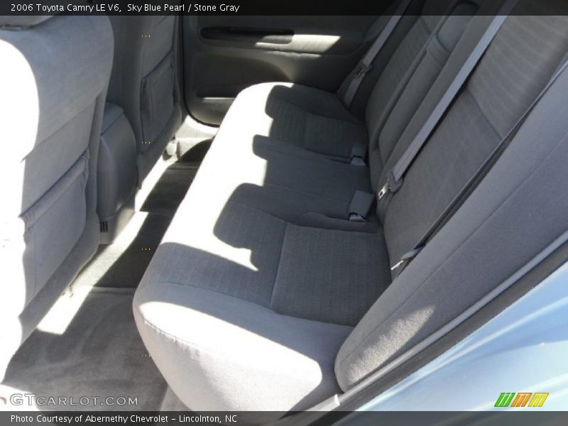 Sky Blue Pearl / Stone Gray 2006 Toyota Camry LE V6