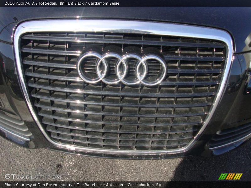 Brilliant Black / Cardamom Beige 2010 Audi A6 3.2 FSI Sedan