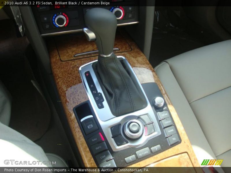 Brilliant Black / Cardamom Beige 2010 Audi A6 3.2 FSI Sedan