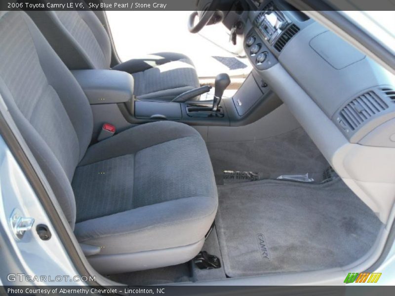 Sky Blue Pearl / Stone Gray 2006 Toyota Camry LE V6