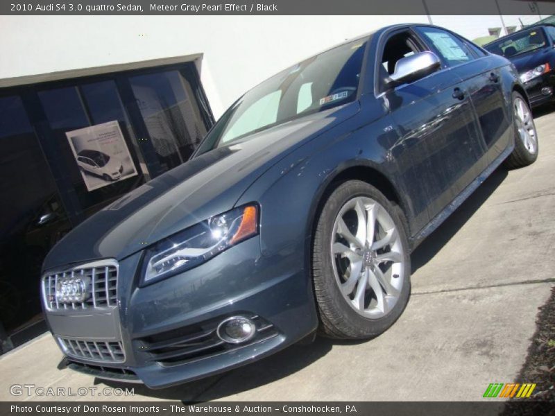 Meteor Gray Pearl Effect / Black 2010 Audi S4 3.0 quattro Sedan
