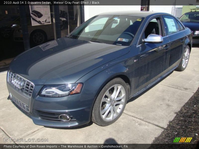 Meteor Gray Pearl Effect / Black 2010 Audi S4 3.0 quattro Sedan