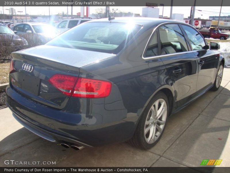Meteor Gray Pearl Effect / Black 2010 Audi S4 3.0 quattro Sedan