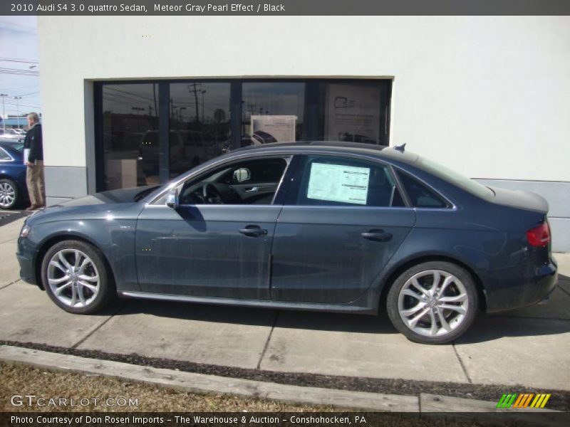 Meteor Gray Pearl Effect / Black 2010 Audi S4 3.0 quattro Sedan