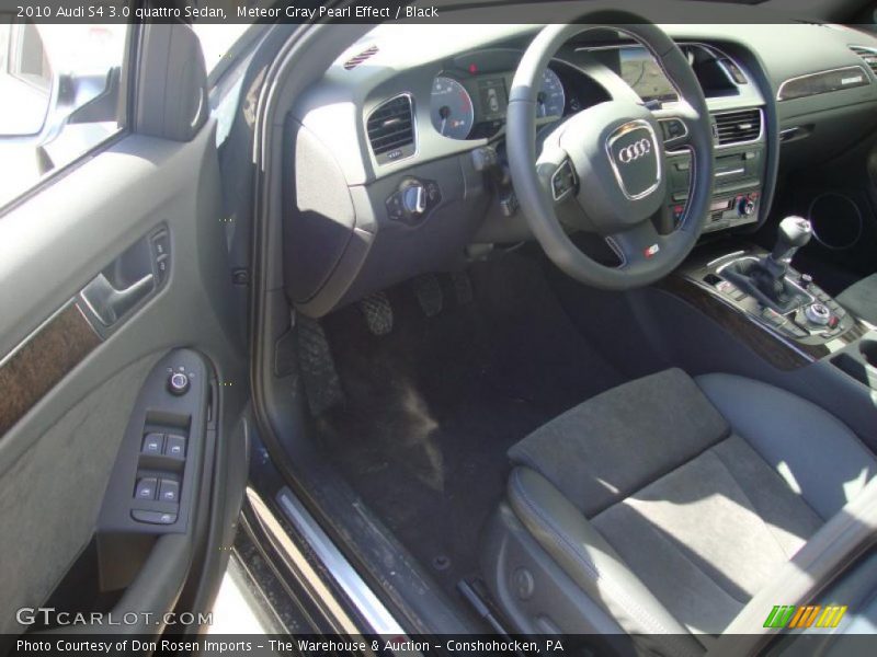 Meteor Gray Pearl Effect / Black 2010 Audi S4 3.0 quattro Sedan