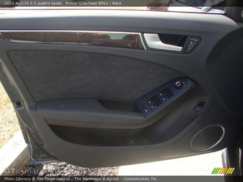 Meteor Gray Pearl Effect / Black 2010 Audi S4 3.0 quattro Sedan
