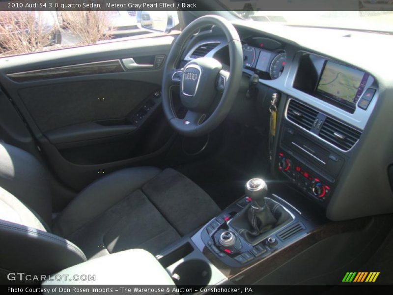 Meteor Gray Pearl Effect / Black 2010 Audi S4 3.0 quattro Sedan