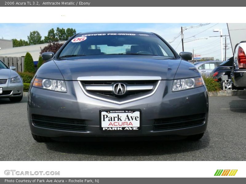 Anthracite Metallic / Ebony 2006 Acura TL 3.2