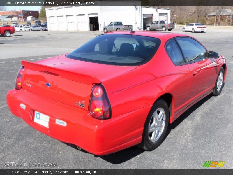 Victory Red / Ebony 2005 Chevrolet Monte Carlo LT